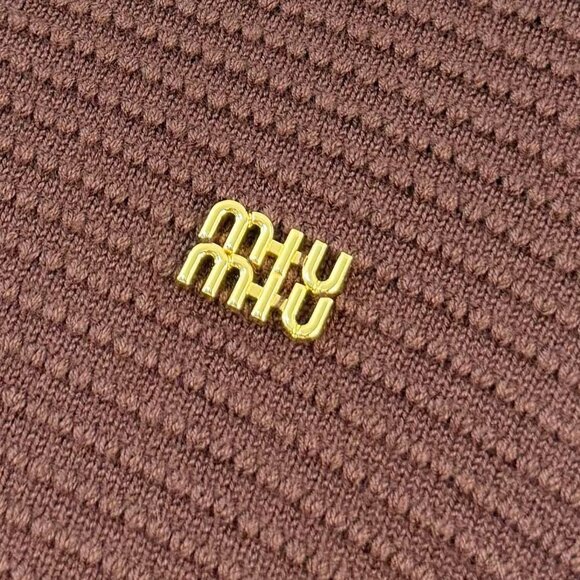 Miu Miu Knitted Wool Cardigan - Picture 7 of 8